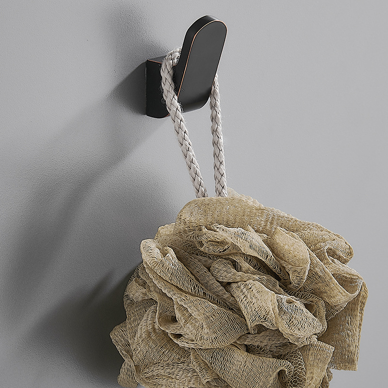 Единична закачалка за дрехи, Space алуминий, стенен монтаж, боядисана повърхност, стил Светъл лукс, марка Ouzhizhuo