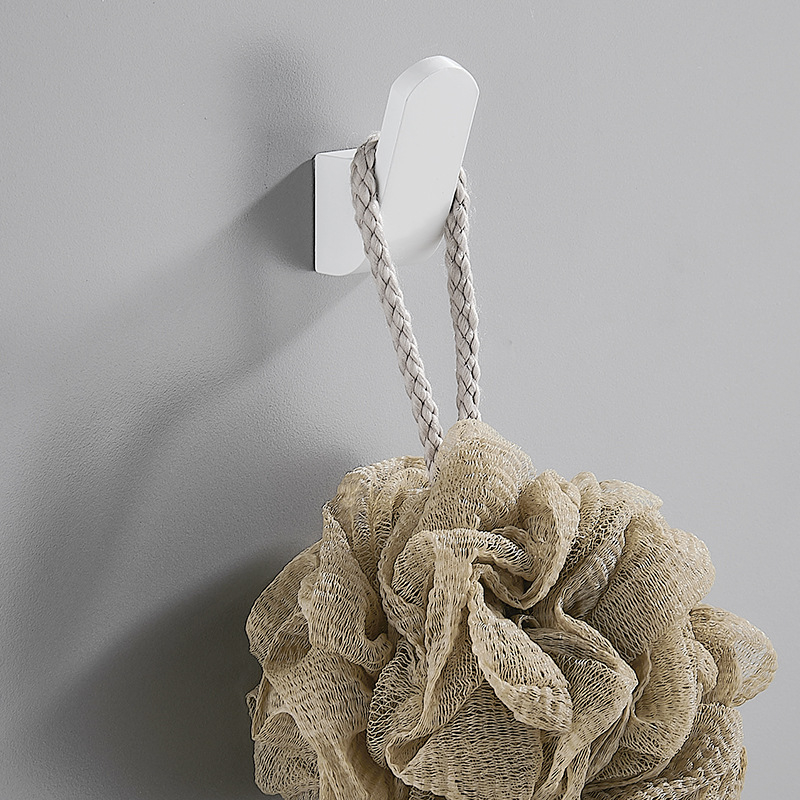 Единична закачалка за дрехи, Space алуминий, стенен монтаж, боядисана повърхност, стил Светъл лукс, марка Ouzhizhuo