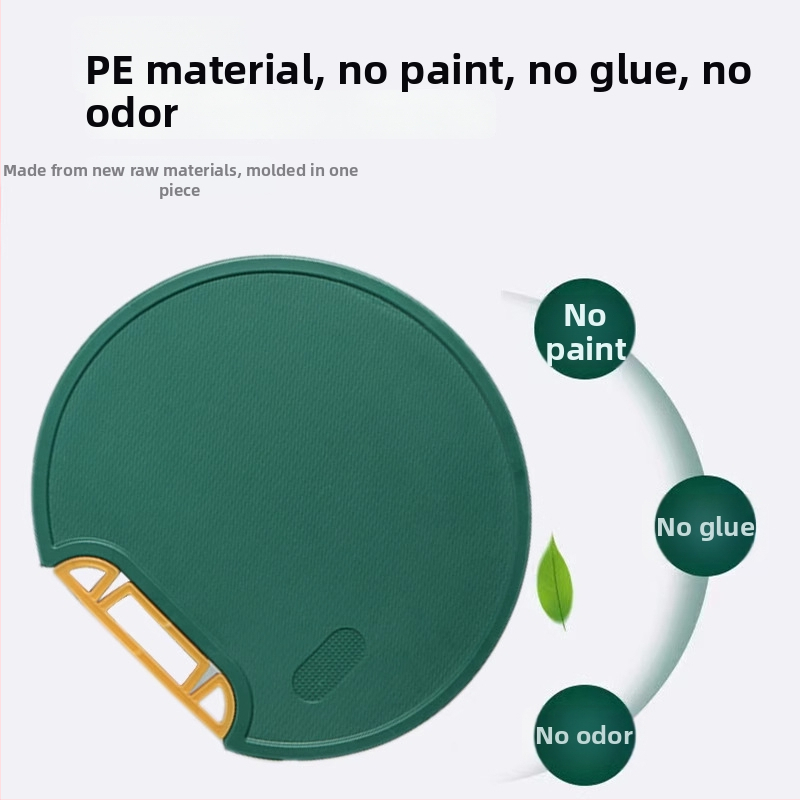 Set silikonskih daska za rezanje za kućnu upotrebu, antibakterijski, dvostrani, protuklizni, prijenosni (PE materijal)