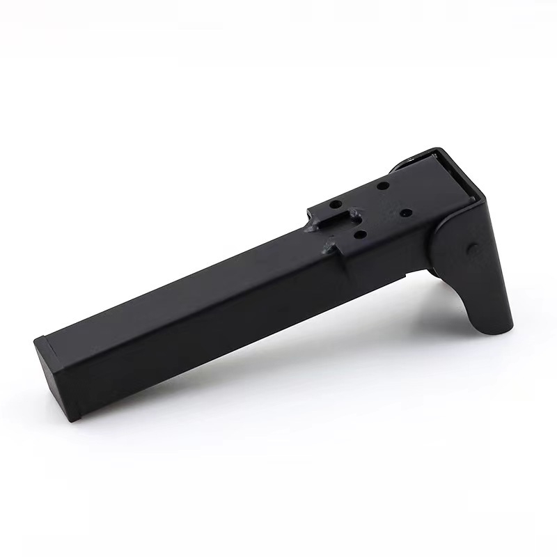 Мебелни панти — 90° самозатварящи се сгъваеми крака за маси и столове; масивни дървени мебели; високовъглеродна стомана; електроплакиране