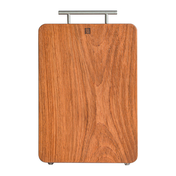 Tömörfa vágódeszka, kétoldalas, csúszásmentes, háztartási használatra