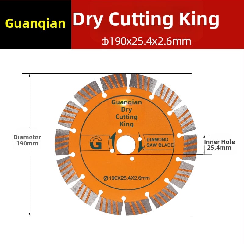 Dijamantni disk za kanaliziranje zidova – Crown marka; model Crown wall trough king; Primjene: obrada betona; Proizvodni proces: sinterirani.