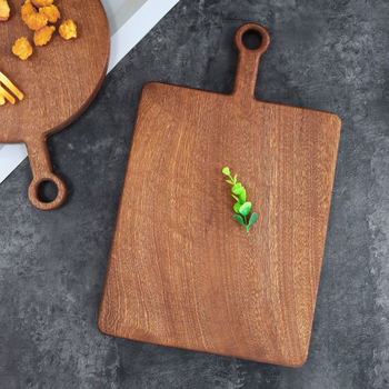 Kétsárnyú Ebony vágódeszka – Modern, letisztult konyhai tálca gyümölcsöknek és kenyérnek (Eredet: Jiangsu, 2024 tavasz)