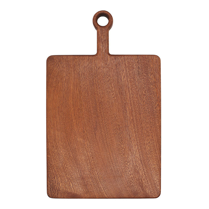 Kétsárnyú Ebony vágódeszka – Modern, letisztult konyhai tálca gyümölcsöknek és kenyérnek (Eredet: Jiangsu, 2024 tavasz)