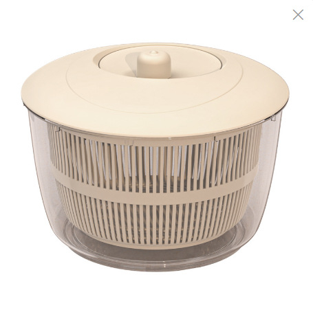 Hongrui Home Dehidrator multifuncțional pentru legume și fructe, cu coș de drenaj rotativ manual, din plastic, stil japonez