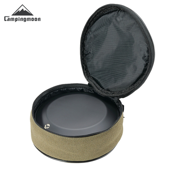 CAMPINGMOONG posuda od nehrđajućeg čelika, prijenosni set posuđa za 1–3 osobe