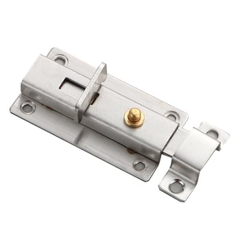 Oțel inoxidabil flanșat, placă plată groasă cu încuietoare auto-elastică pentru ușile de baie și dulapuri – Model auto-elastic, 201/304, finisaj periat, stil nou chinezesc