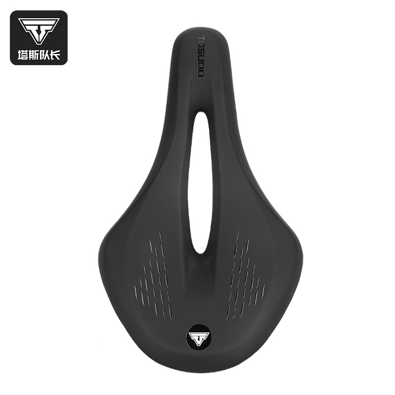 Captain Tas kerékpárnyereg – bőr és magas sűrűségű hab, lélegző, ütéscsillapító, uniszex