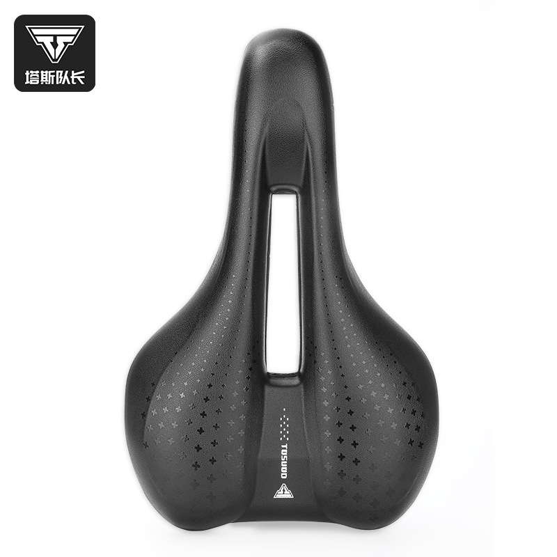 Captain Tas kerékpárnyereg – bőr és magas sűrűségű hab, lélegző, ütéscsillapító, uniszex