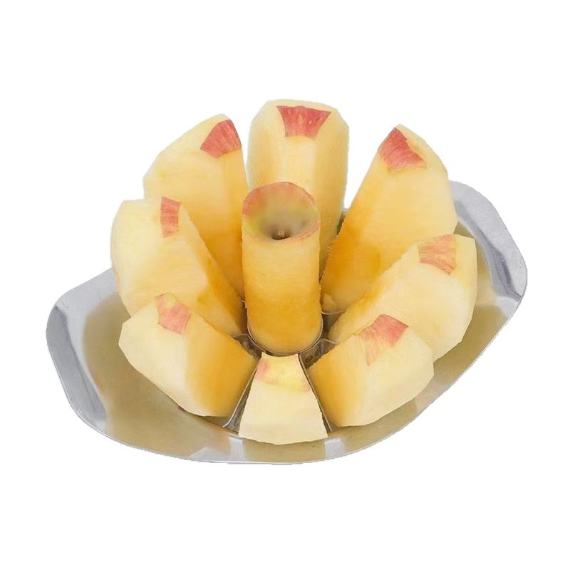 Caisheng almaszúró rozsdamentes acélból, alma szeletelő és magkiválogató, modern minimalist stílus, Yiwu eredet