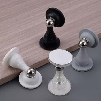 Bez bušenja silikon vrata usisivač - zidna montaža - PVC/magnet - ručno upravljanje - svijetli luksuz stil