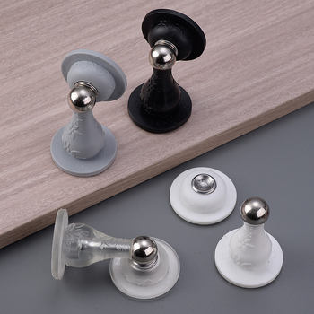 Bez bušenja silikon vrata usisivač - zidna montaža - PVC/magnet - ručno upravljanje - svijetli luksuz stil