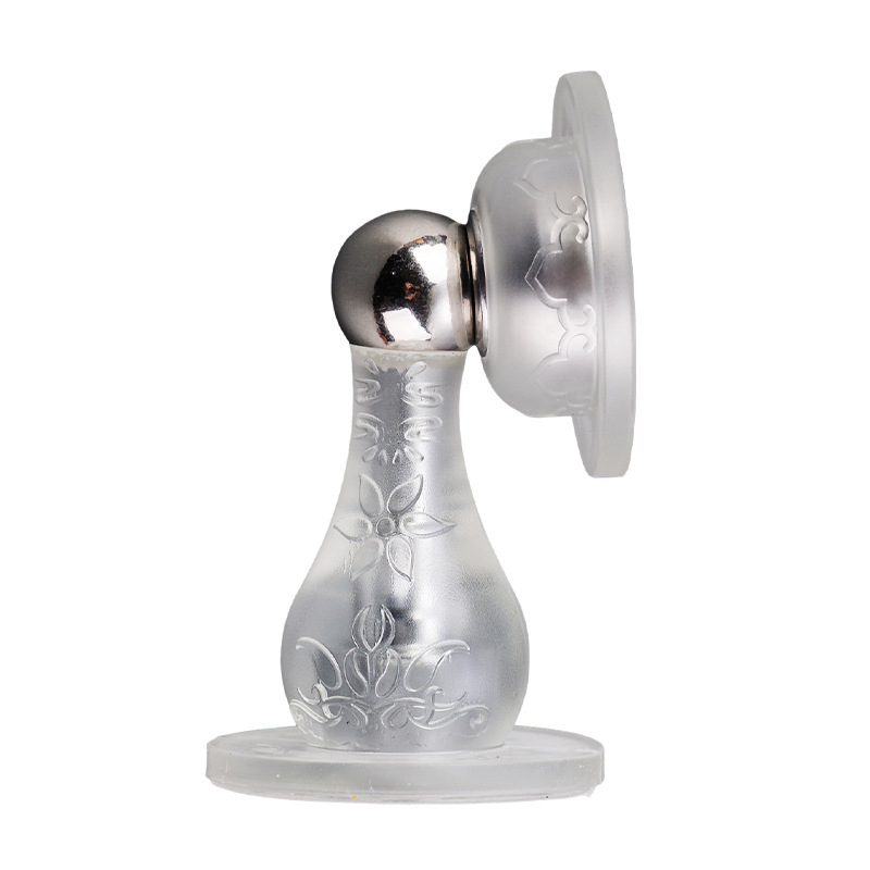 Bez bušenja silikon vrata usisivač - zidna montaža - PVC/magnet - ručno upravljanje - svijetli luksuz stil