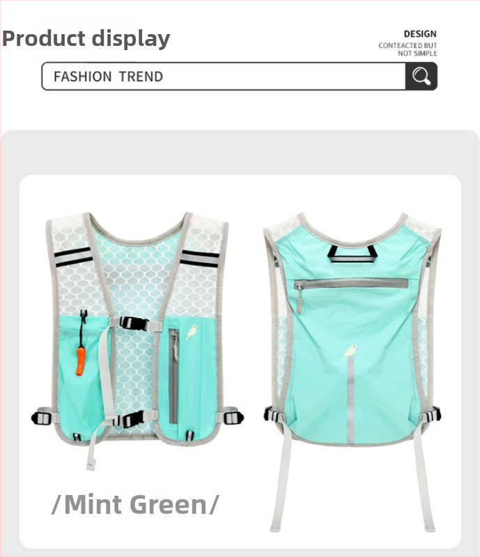 Хайкинг раница, унисекс, нейлон, дишаща, презрамки с въздушно подплатяване, за колоездене