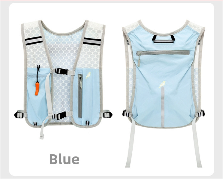 Хайкинг раница, унисекс, нейлон, дишаща, презрамки с въздушно подплатяване, за колоездене