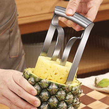 Ananas gulilac i uklanjanje očiju, rezač srži, kuhinjski alat od nehrđajućeg čelika 430