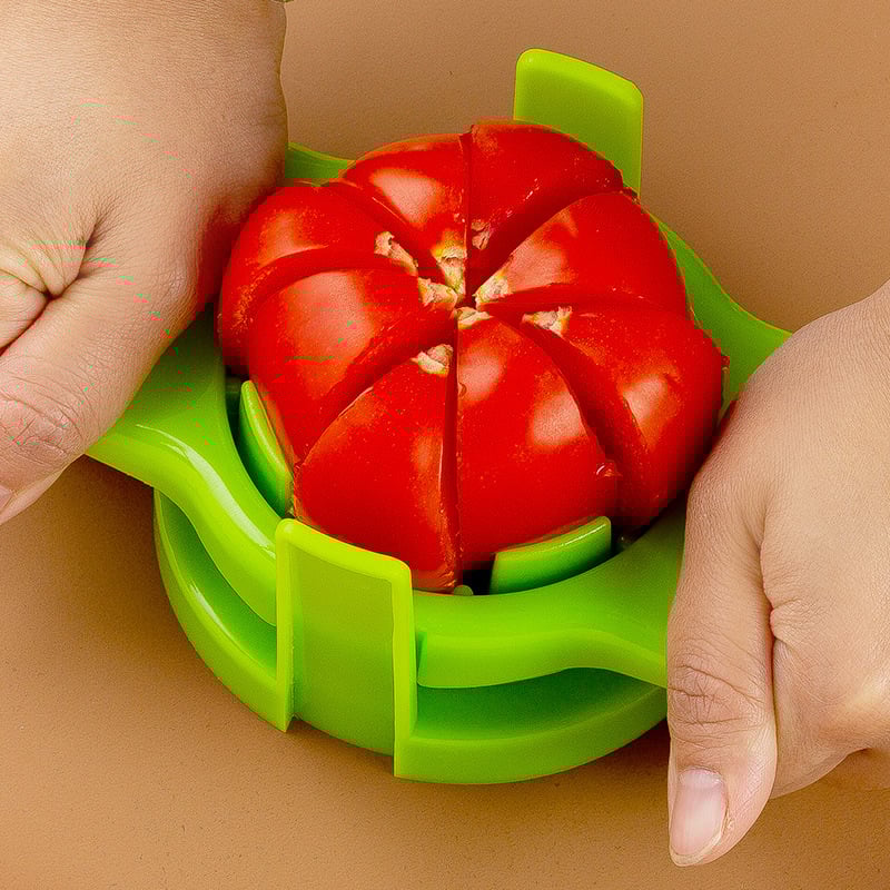 Уред за рязане на ябълки и лимони, изработен от неръждаема стомана и ABS, многофункционален кухненски режещ инструмент за плодове и зеленчуци, с печат на лого