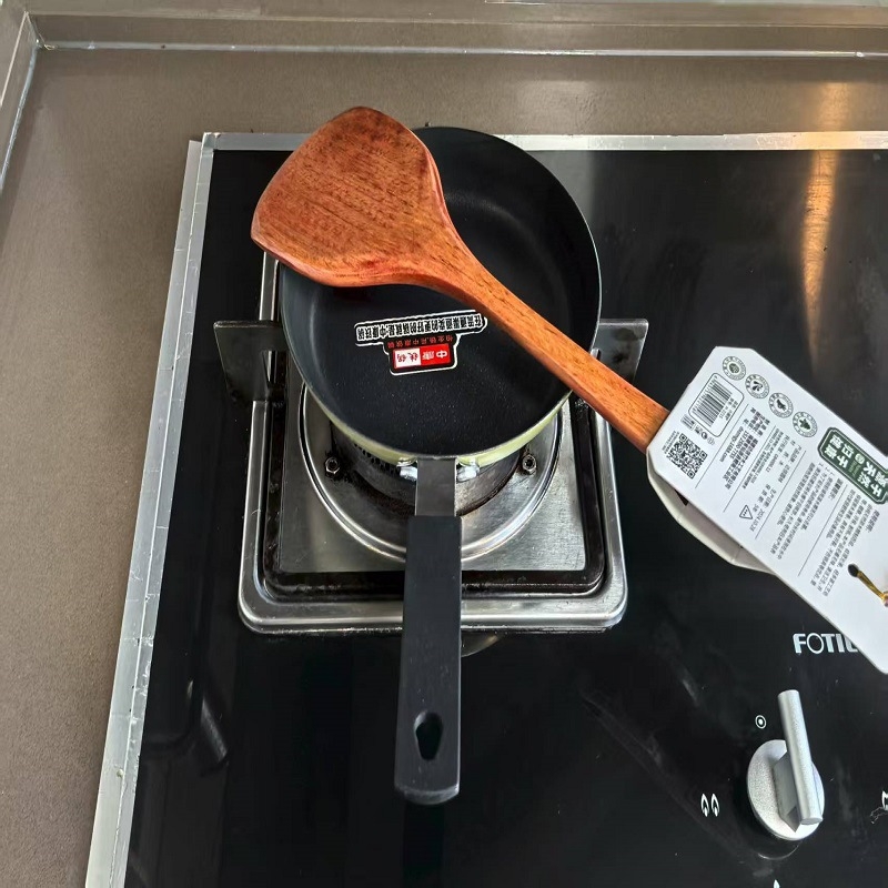 Tava za prženje s neprijanjajućim premazom, aluminijsko dno, kompatibilna s indukcijskim pločama, lako čišćenje, brzo zagrijavanje
