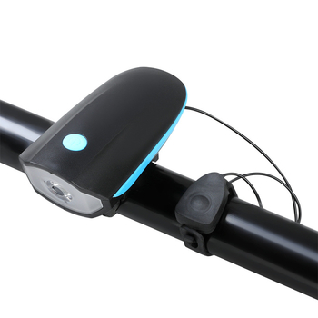 Prednje svjetlo za bicikl s rogom, USB-C punjenje, montaža remenjem, marka WOTI