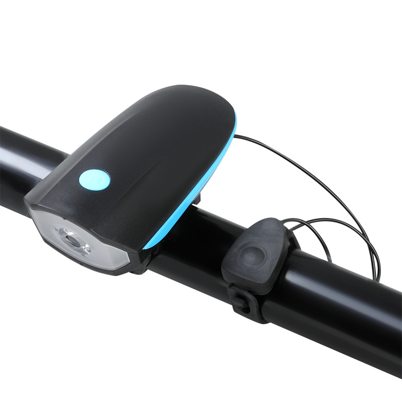 Prednje svjetlo za bicikl s rogom, USB-C punjenje, montaža remenjem, marka WOTI