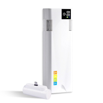 Полупроводников автомобилен хладилник, капацитет до 5 л, тегло 1 кг, мощност 12 W, захранване 5 V, работна температура 0–18 °C