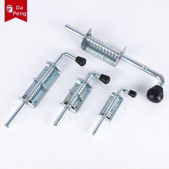 Težak zasun s opružnim mehanizmom, željezo-cinkova legura, automatsko vraćanje, model 130.160.220.260