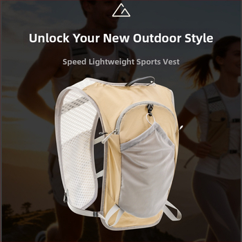 Планинарска раница - ултралека нейлонова, унисекс, дишаща, износоустойчива, с извити презрамки за намаляване на натоварването, подходяща за планински туризъм