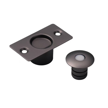 Скрит подов всмукващ държач за врата – подово монтиран, ръчно управление, материал: 304 неръждаема стомана и мед, електроплакиран финиш