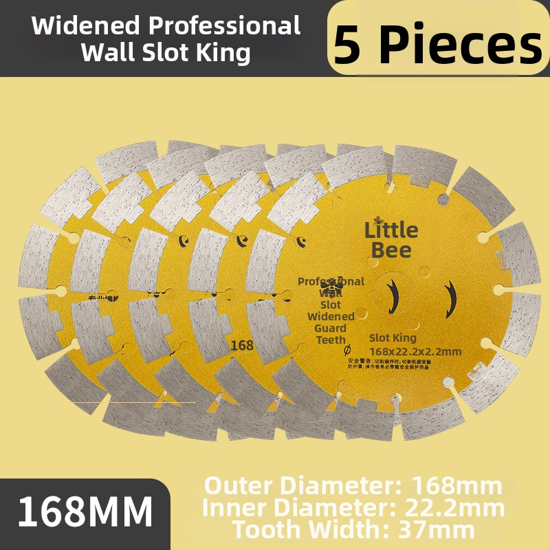 Little Bee dijamantni disk za rezanje, s utorima, za armirani beton, vezan metalnim legurama