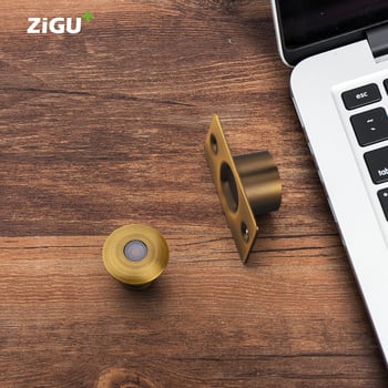 Скрита магнитна подпора за врати — неръждаема стомана, подов монтаж, скрита конструкция, модел 88110