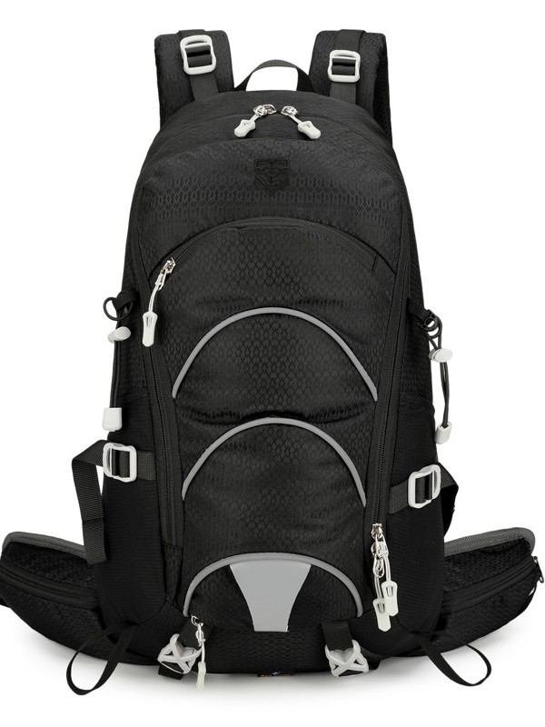 Раница за туризъм 20L за къмпинг и хайкинг, дишаща, водоустойчива, нейлонова, унисекс, с въздушни подпори на презрамките