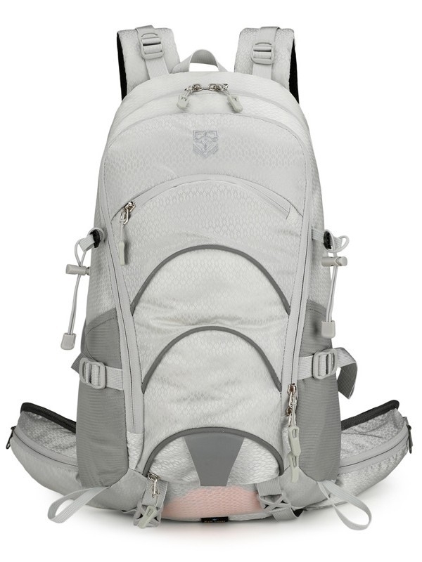 Раница за туризъм 20L за къмпинг и хайкинг, дишаща, водоустойчива, нейлонова, унисекс, с въздушни подпори на презрамките