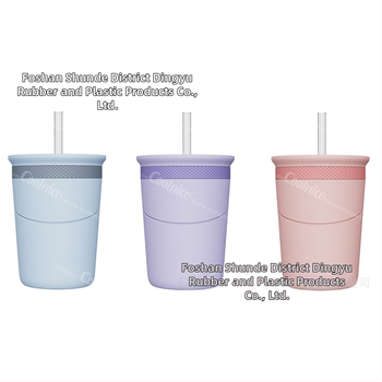 Dvojstenný pohár z nehrdzavejúcej ocele a silikónu, udržiava studené nápoje, možnosť vlastného loga