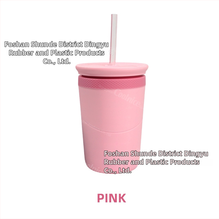 Dvojstenný pohár z nehrdzavejúcej ocele a silikónu, udržiava studené nápoje, možnosť vlastného loga