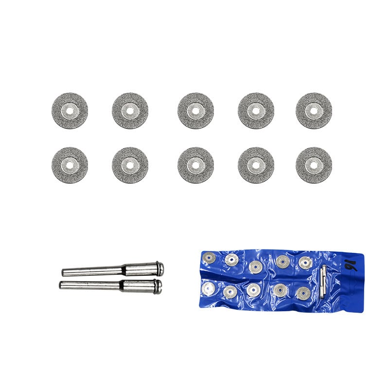 Ηλεκτροπλατιωμένοι διαμαντοδίσκοι κοπής, μικρού μεγέθους, για νεφρίτη και παρόμοια υλικά, μέγιστη ταχύτητα 20000