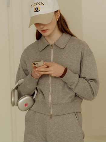 Ženski dvodijelni set: mikina s flecom i hlače, pamuk ≥95%, jesen-zima streetwear
