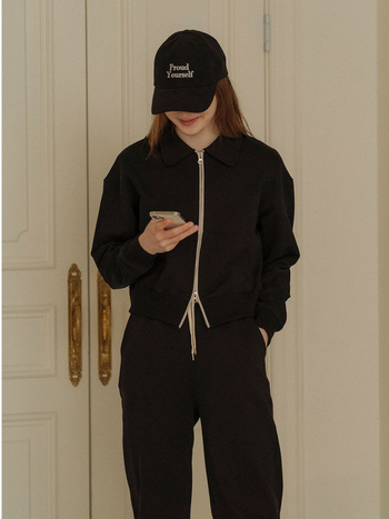 Ženski dvodijelni set: mikina s flecom i hlače, pamuk ≥95%, jesen-zima streetwear