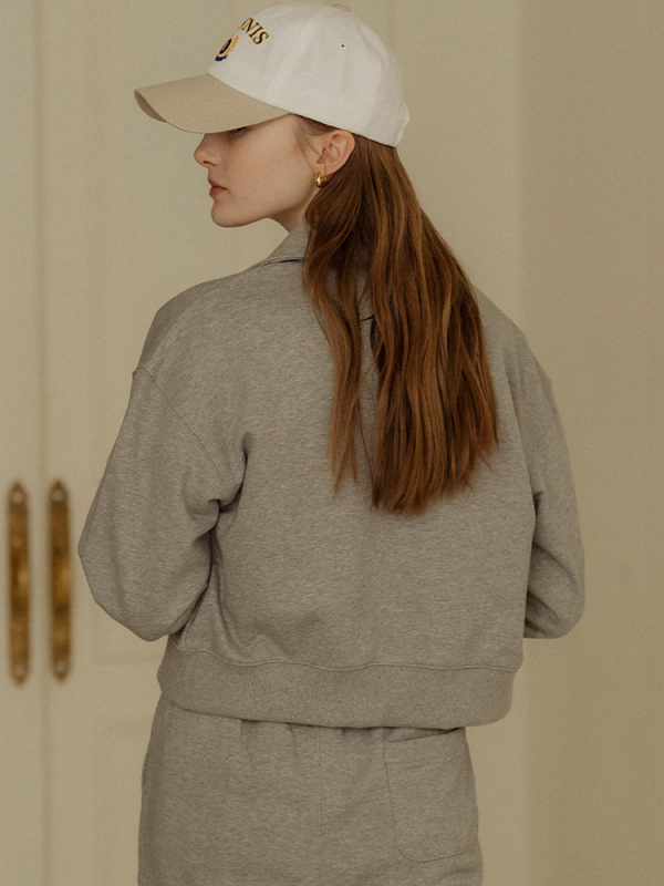 Ženski dvodijelni set: mikina s flecom i hlače, pamuk ≥95%, jesen-zima streetwear
