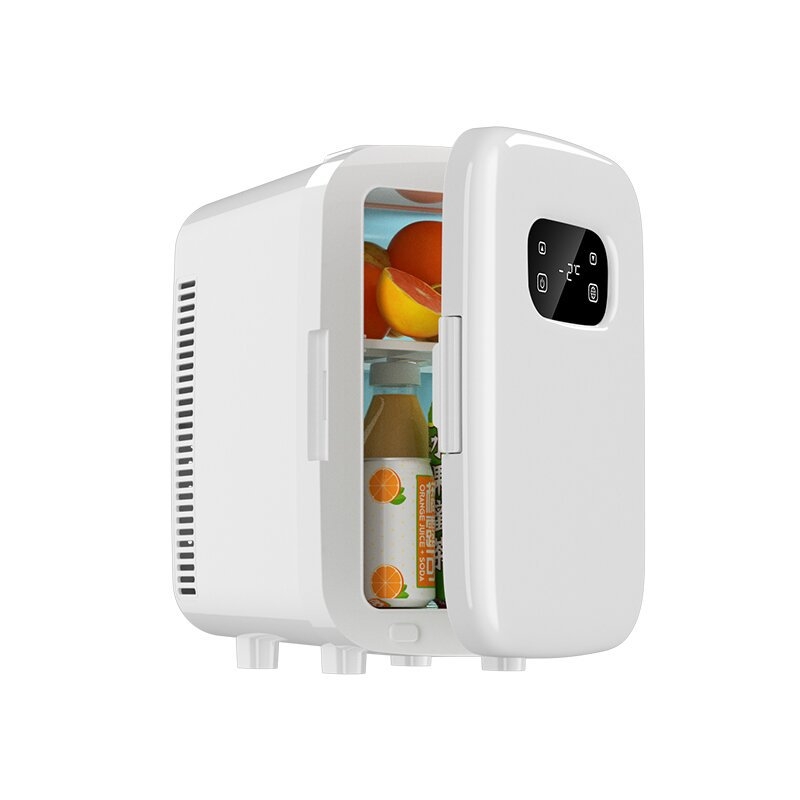 Kubao полупроводников автомобилен мини хладилник 6–10 л с цифрово управление на температурата (-9°C до 65°C) за 12V автомобили и 220V домашна употреба