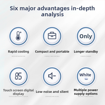 Mini chladička do auta na inzulín, kapacita do 5 L, 15 W, 12V/220V, teplotný rozsah 2–18°C