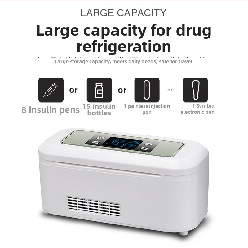 Polovodičový automobilový chladič, prenosný, 5 L, 12V, 15W, 2–18°C, ABS plast