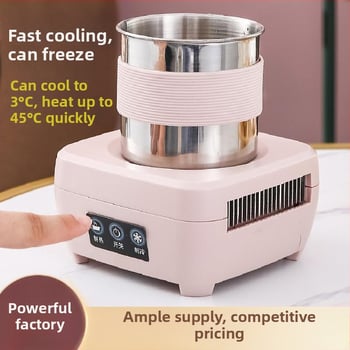 Κύπελλο γραφείου για θέρμανση και ψύξη, διπλής χρήσης, 12V DC, μηχανική λειτουργία