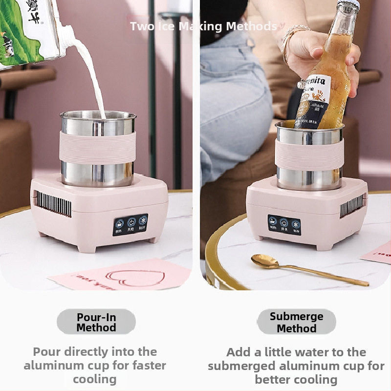 Κύπελλο γραφείου για θέρμανση και ψύξη, διπλής χρήσης, 12V DC, μηχανική λειτουργία