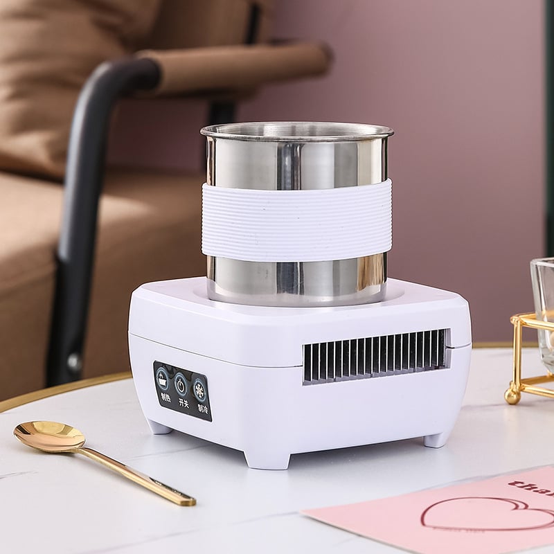 Κύπελλο γραφείου για θέρμανση και ψύξη, διπλής χρήσης, 12V DC, μηχανική λειτουργία