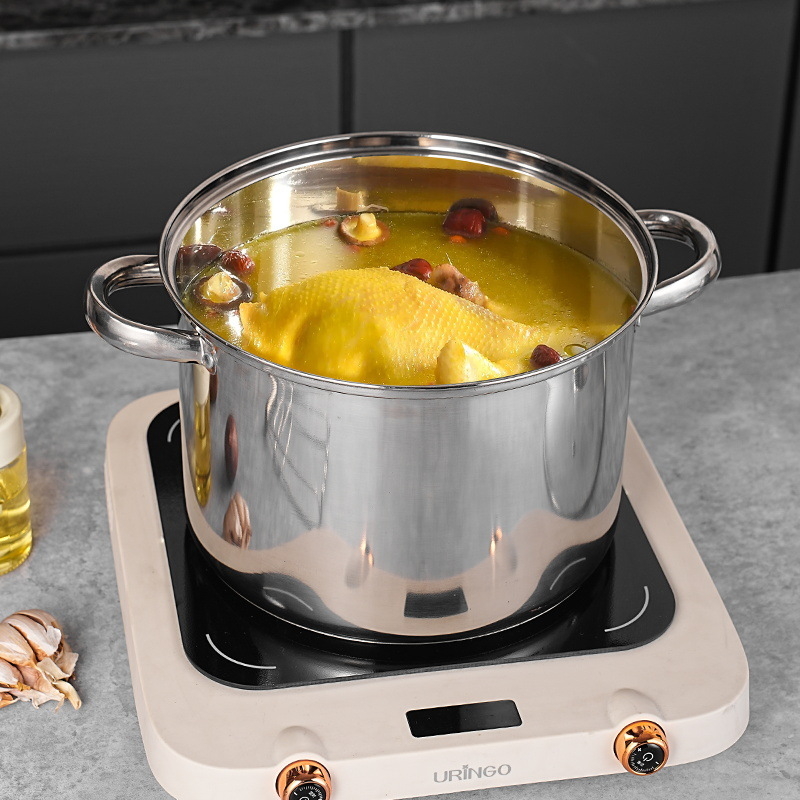 Πολυλειτουργική κατσαρόλα για ζυμαρικά με διπλό σύστημα ατμού, ανοξείδωτο ατσάλι, γυάλινο καπάκι, μοντέλο GC5484