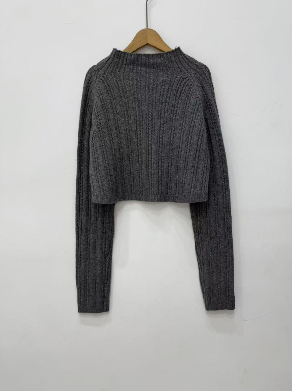 Set tricotat: top din tricot cu guler înalt și rochie fără mâneci, din tricot, lungime scurtă, toamnă 2025, stil casual de costum