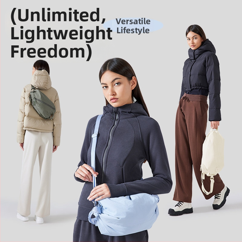 Nepremokavý batoh na vonkajšie cestovanie, 10 L, nylon, krížový popruh, dámska cyklistická taška s pláštenkou