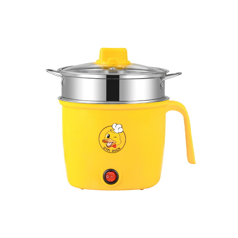 Žuta patka: višenamjensko električno kuhalo s neprijanjajućim unutarnjim loncem, kompaktnog dizajna za 1–2 osobe