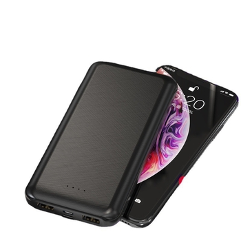 Φορητός φορτιστής μπαταρίας 2.4A γρήγορη φόρτιση, 10000 mAh, Μπαταρία πολυμερούς λιθίου, 12W έξοδος, Πολλαπλές θύρες USB