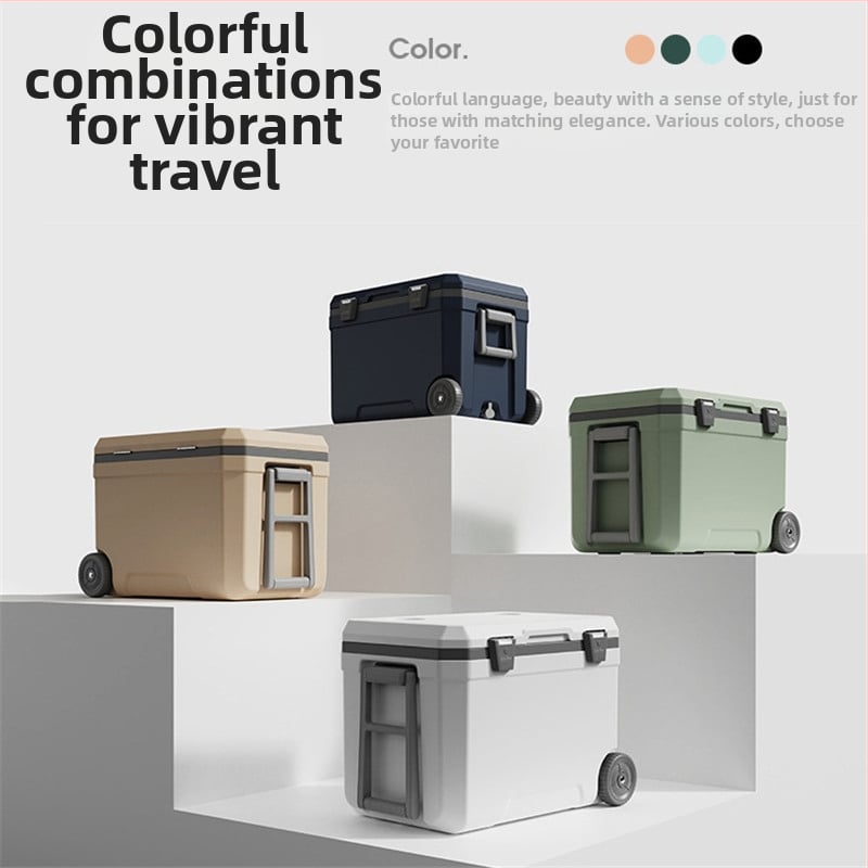 Izolirani automobilni frižider – Prijenosni, Kapacitet 45 L, PU pjena, Pogodan za većinu modela automobila